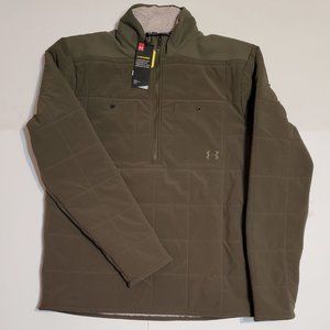 Under Armour Mens ColdGear quilted 1/2 Zip S Large